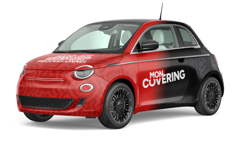 Moncovering réalise votre marquage publicitaire en Île-de-France