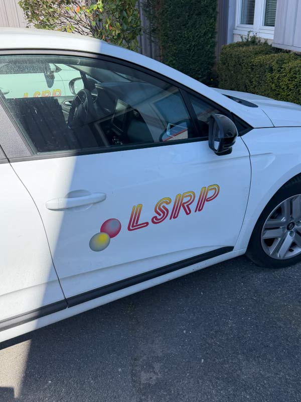 Flocage véhicule commercial LSRP